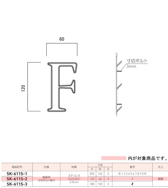 新協和　階段表示板　階段標示　階数標示板 アルミ製