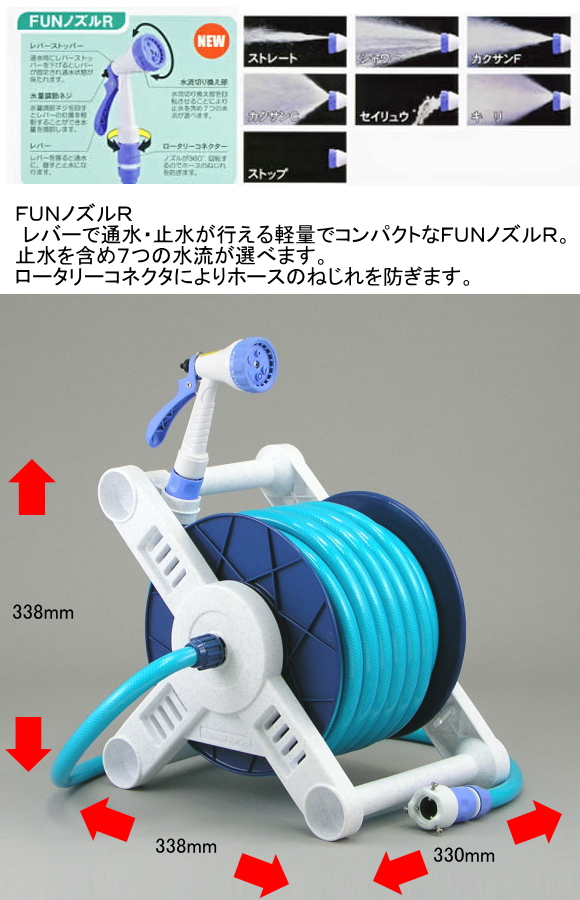 三洋化成 ホースリール ヴァルナ V5w F6r mスーパー耐圧タイプホース 三洋化成 ホースリール ヴァルナ V5w F6r mスーパー耐圧タイプホース